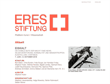 Tablet Screenshot of eres-stiftung.de
